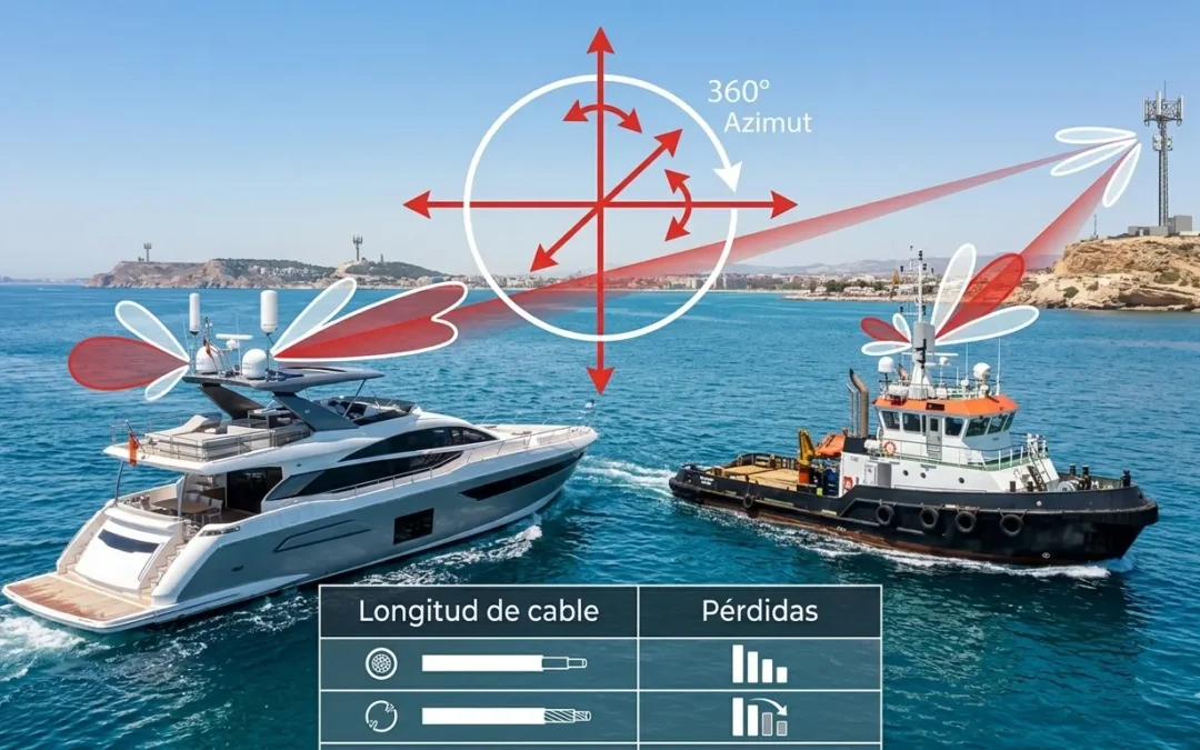 Cómo elegir e instalar una antena marina: Guía técnica de conectividad