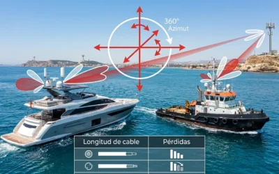 Cómo elegir e instalar una antena marina: Guía técnica de conectividad