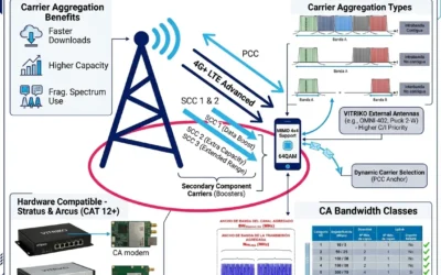 ¿Qué es el 4G+ y el Carrier Aggregation?