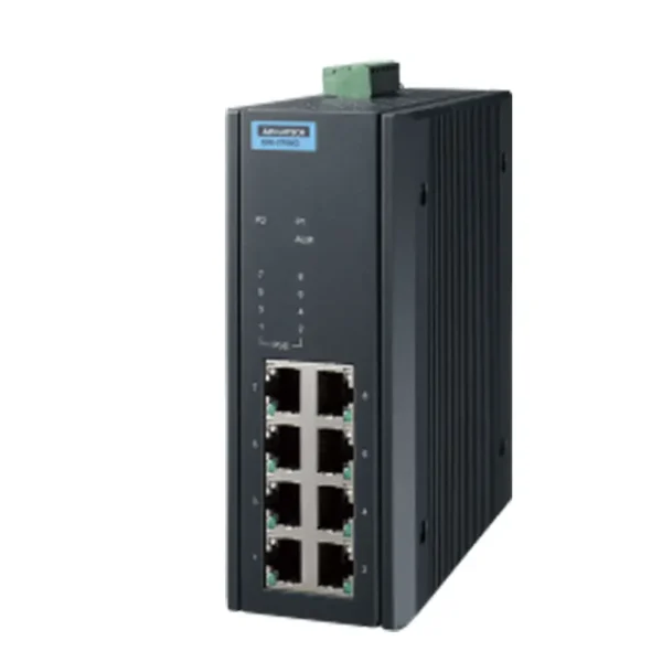 Advantech EKI-2708G-PI | Switch Industrial 8 Puertos PoE+ | Gigabit - Imagen 2