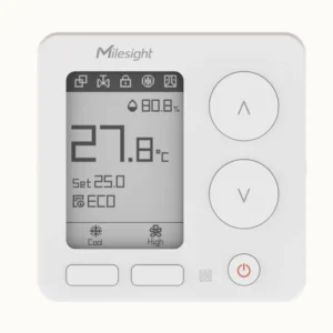 Milesight WT304 - Termostato LoRaWAN Inteligente para Fan-Coil y control HVAC IoT