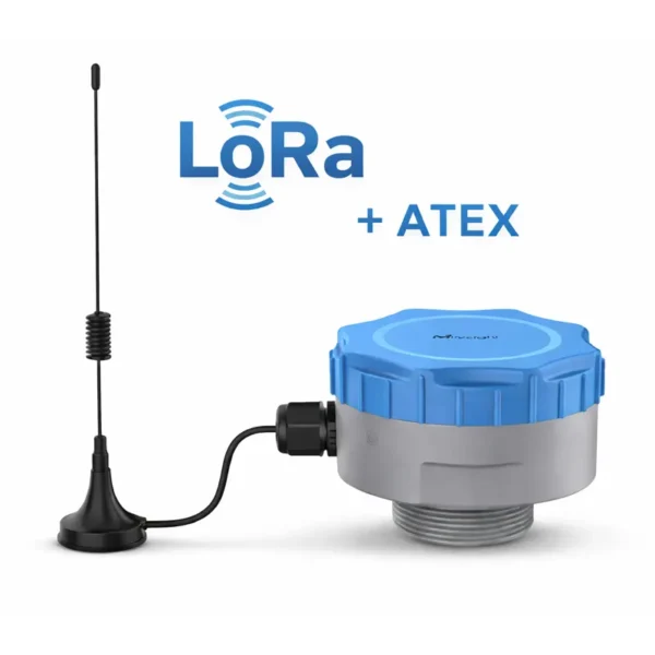 Milesight EM411-RDL sensor de nivel LoRaWAN ATEX radar 60 GHz
