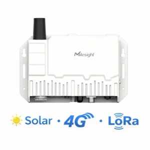 Milesight SG50-L08GL-868M gateway LoRaWAN 4G solar 45W con GPS IP67 para exterior