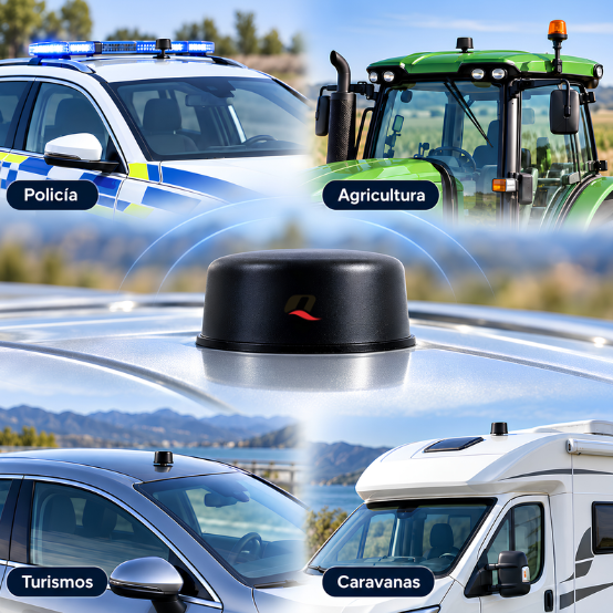 Antena Quectel 5G 2×2 MIMO omnidireccional de perfil bajo - Imagen 2
