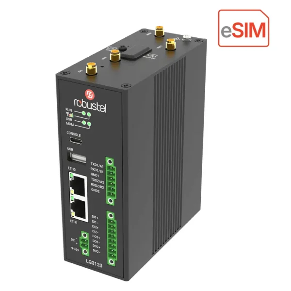Robustel LG3120e – Gateway LoRaWAN Industrial 4G y WiFi - Imagen 2
