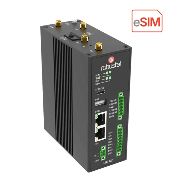 Robustel LG3120e – Gateway LoRaWAN Industrial 4G y WiFi - Imagen 3
